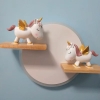 Nowoczesny ceramiczny kinkiet do pokoju dzieci sypialnia jednorożec